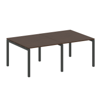 Metal System Quattro Перег. стол (2 столешницы) на П-образном м/к 50БП.ПРГ-2.1 Акация/Антрацит металл 2000*1235*750 Metal System Quattro Перег. стол (2 столешницы) на П-образном м/к 50БП.ПРГ-2.1 Акация/Антрацит металл 2000*1235*750