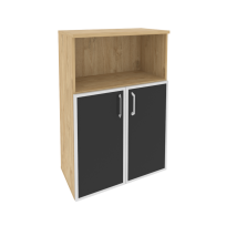 Onix Шкаф средний широкий O.ST-2.2 R black Тиквуд светлый/Стекло black 800*420*1207 Onix Шкаф средний широкий O.ST-2.2 R black Тиквуд светлый/Стекло black 800*420*1207