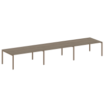 Metal System Перег. стол (3 столешницы) на П-оразном м/к БП.ПРГ-3.5 Акация/Антрацит металл 5400*1235*750 Metal System Перег. стол (3 столешницы) на П-оразном м/к БП.ПРГ-3.5 Акация/Антрацит металл 5400*1235*750