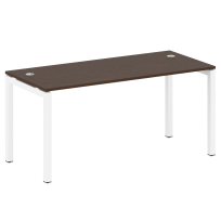 Metal System Quattro Стол офисный на П-образном м/к 50БП.СП-4 Вяз/Мокко металл 1600×720×750 Metal System Quattro Стол офисный на П-образном м/к 50БП.СП-4 Вяз/Мокко металл 1600×720×750