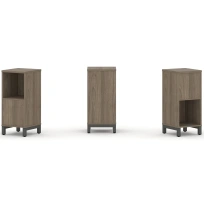 Стеллаж-перегородка двухсторонний низкий двухъярусный Style Project SN.NSD-211 Тиквуд Светлый/Металл Белый 387×400×881 Стеллаж-перегородка двухсторонний низкий двухъярусный Style Project SN.NSD-211 Тиквуд Светлый/Металл Белый 387×400×881